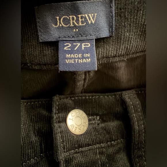J. Crew Women's Black Corduroy Pants - Picture 3 of 8